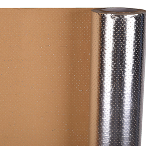 Single-side Perforated  Aluminum Foil Scrim Kraft （Model FSK7160P)