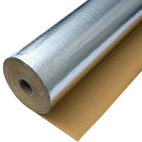 Heat-sealing Single-side Aluminum foil  Scrim Kraft (Model FSKV7160)